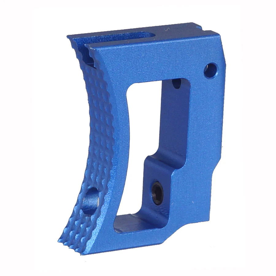 5KU Aluminum Long Curved Adjustable Trigger for Tokyo Marui HICAPA