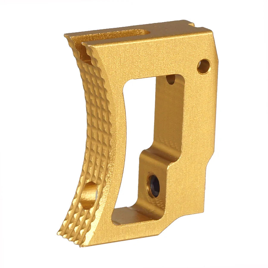 5KU Aluminum Long Curved Adjustable Trigger for Tokyo Marui HICAPA
